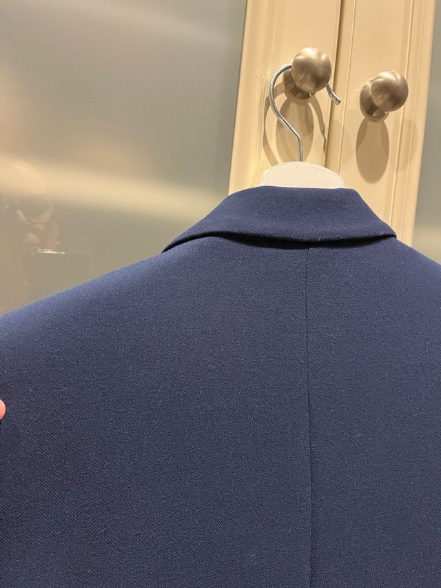 Americana blazer Mango mujer azul