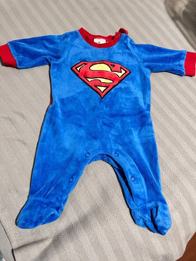 Pijama Bebé Superman Azul