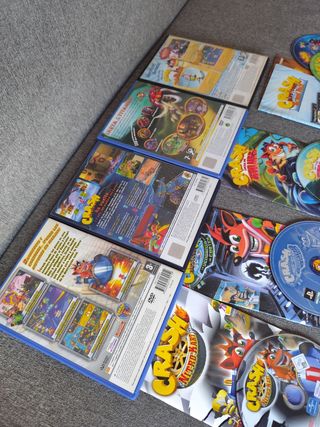 Colección Crash Bandicoot PS2