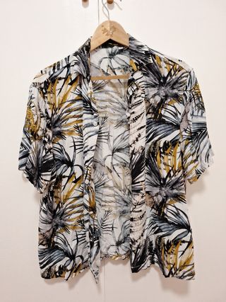 Camisa Estampada Hawaiana