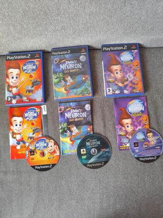 Saga Jimmy Neutron PS2 THQ