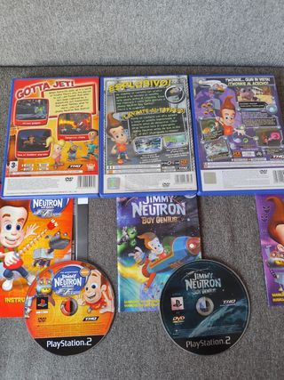 Saga Jimmy Neutron PS2 THQ