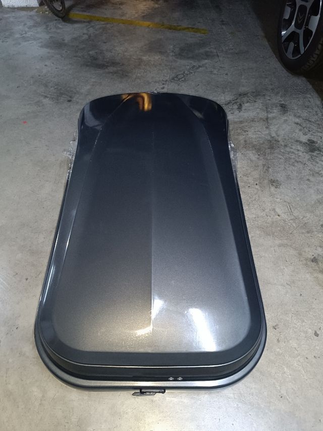 Baúl Techo Gris Oscuro Brillo