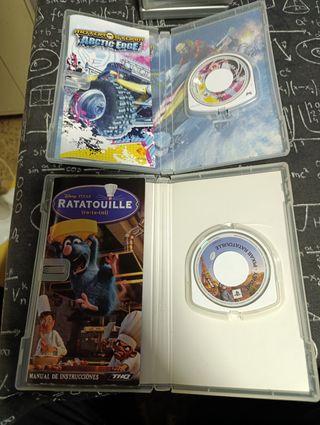 Juegos PSP MotorStorm Arctic Edge y Ratatouille