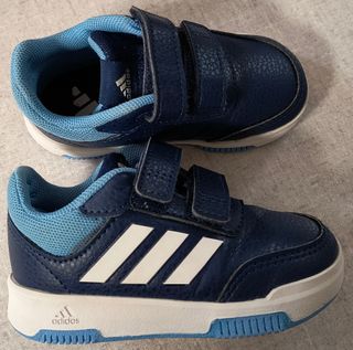 Scarpe Adidas bambino blu/bianco n.22