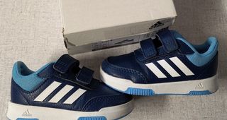 Scarpe Adidas bambino blu/bianco n.22