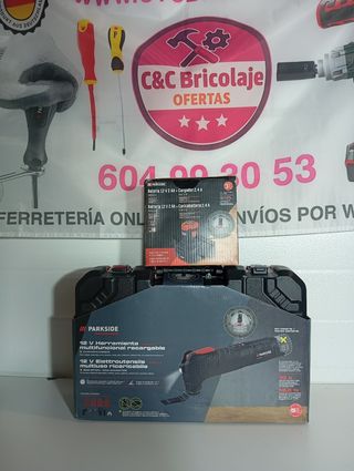 Multiherramienta Parkside 12V completa