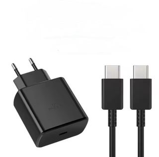 Cargador + clavija para iPhone y Samsung 