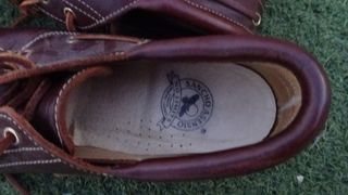 Náuticos Sancho Abarca Piel Marrón Talla 46