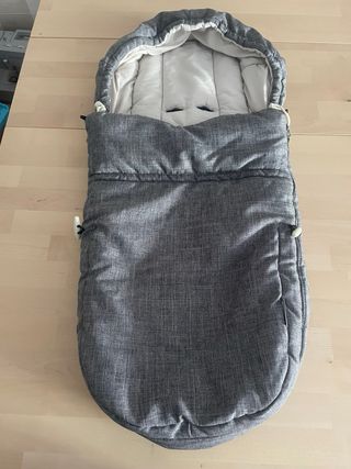 Saco para silla de bebé gris