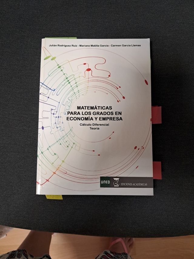 Matemáticas para los grados de economía y empre...