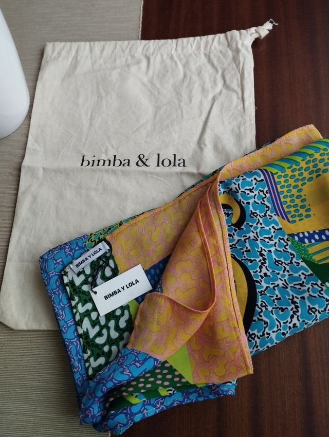 Pañuelo Bimba y Lola Multicolor Grande