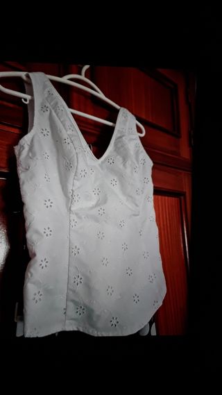 Falda y corpiño flamenca lunares