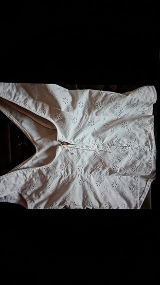 Falda y corpiño flamenca lunares