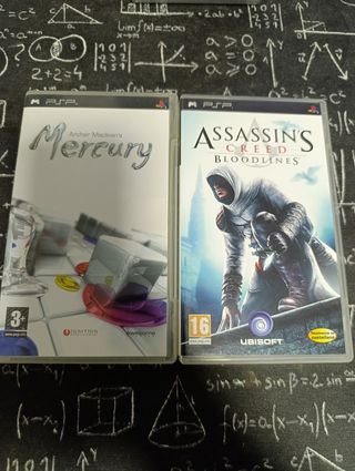 PSP Assassin's Creed Bloodlines + Mercury