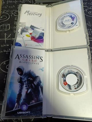 PSP Assassin's Creed Bloodlines + Mercury