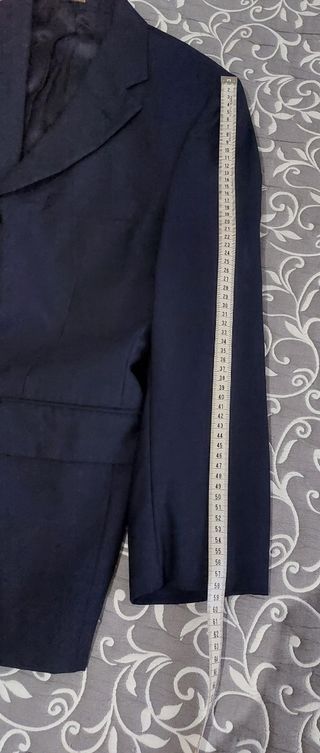 Traje de hombre azul
