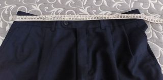 Traje de hombre azul