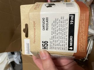 Cartucho Tinta Innobo H56 Negro Reciclado