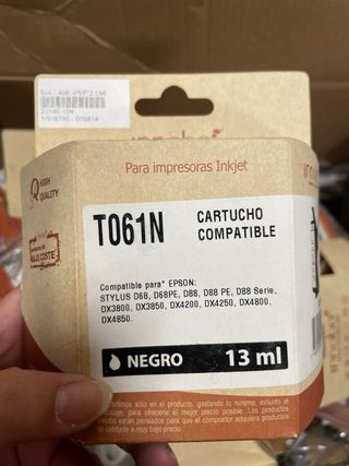 Cartucho Tinta Innobo H56 Negro Reciclado