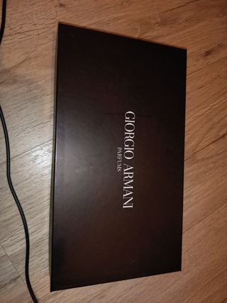Bolso de mano Giorgio Armani negro