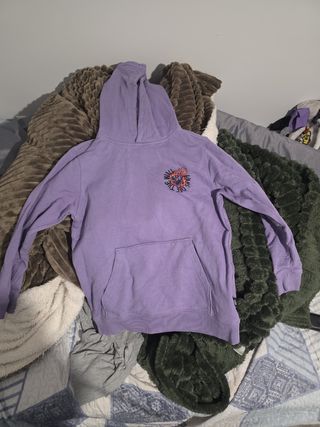 Sudadera Vans Niño Morada