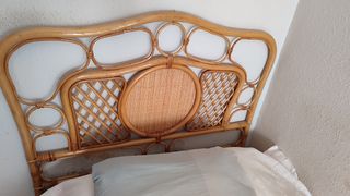 Cabecero de cama de bambú para 90cm