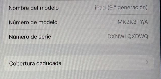 iPad 9ª Generación Apple
