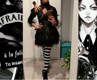 Disfraz Miércoles Addams Halloween