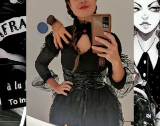 Disfraz Miércoles Addams Halloween