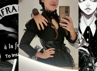 Disfraz Miércoles Addams Halloween