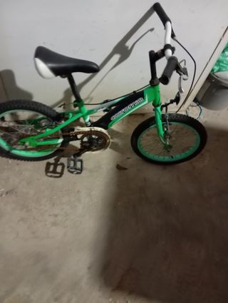 Bicicleta infantil verde California