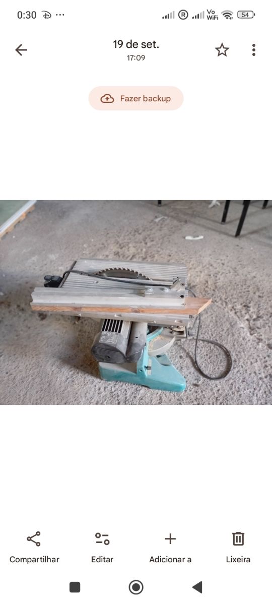 Trazadora de madera Bellota