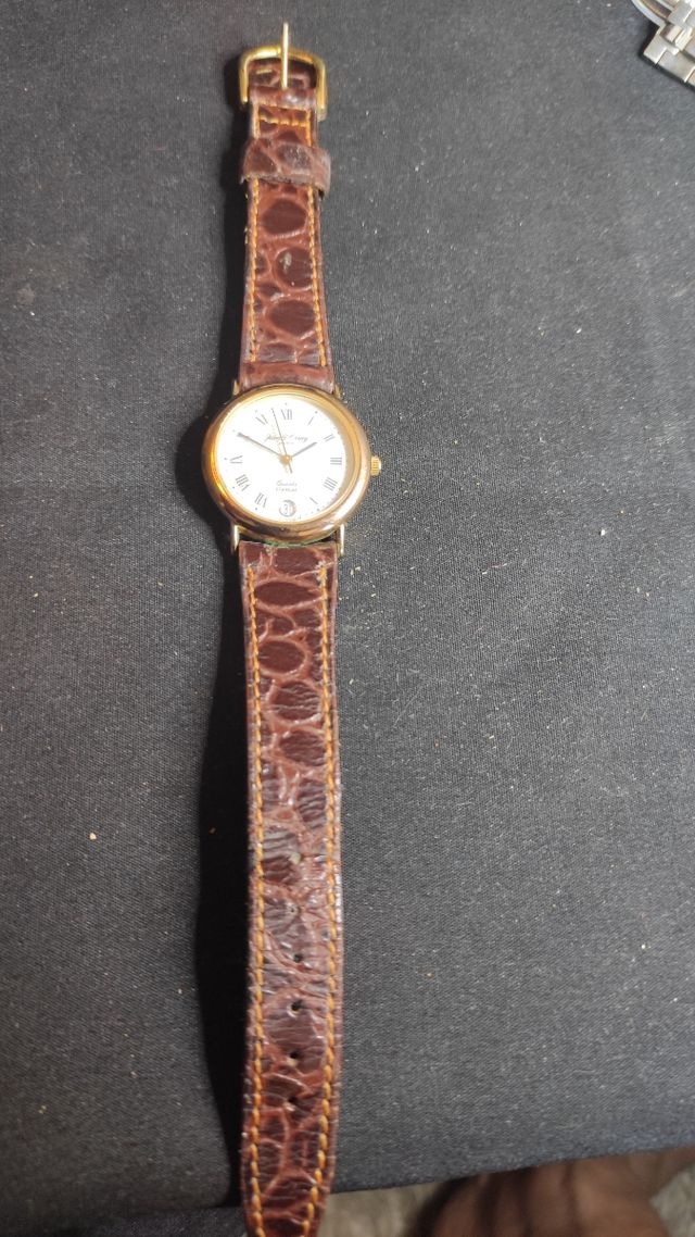 Reloj Jean D'orsay Cuarzo Marrón y Dorado