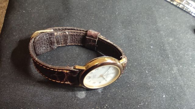 Reloj Jean D'orsay Cuarzo Marrón y Dorado