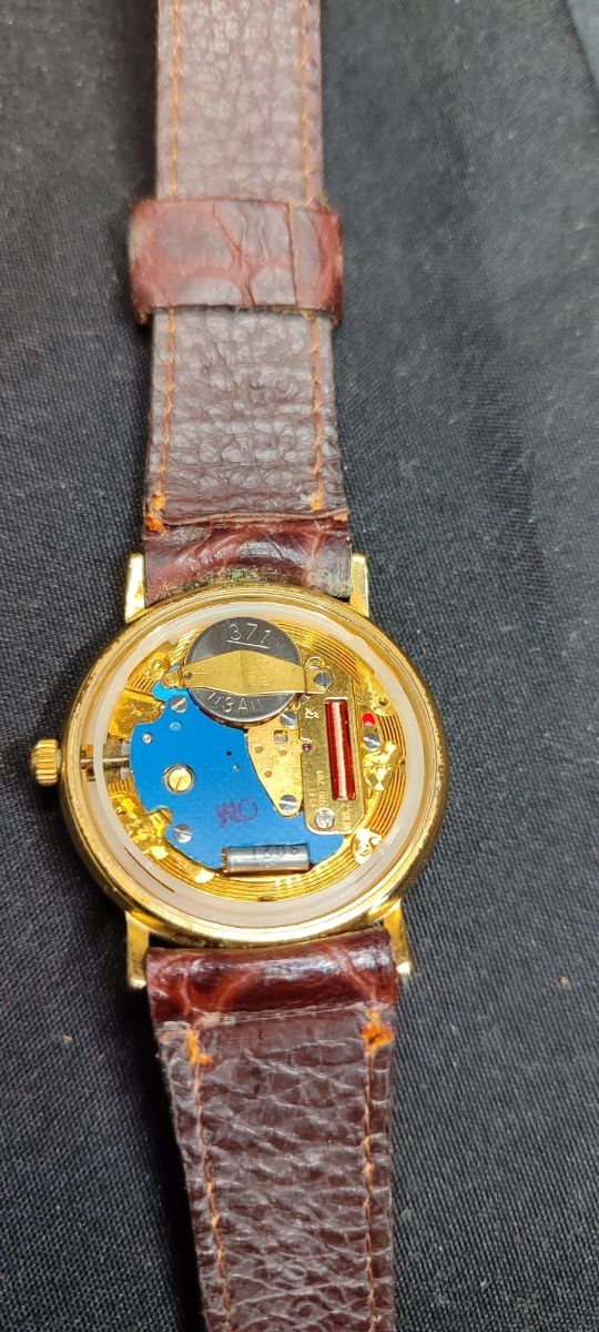Reloj Jean D'orsay Cuarzo Marrón y Dorado