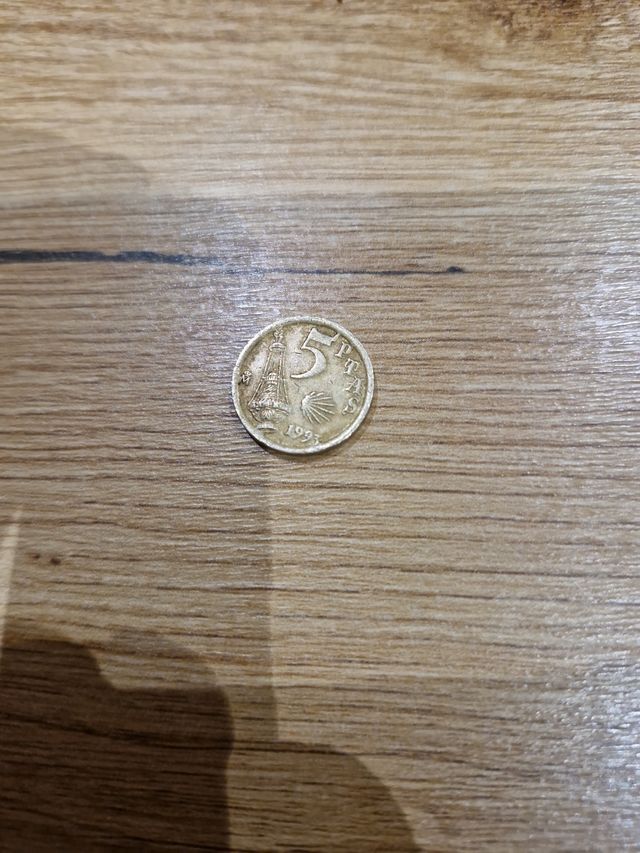 5 Pesetas 1993 Reliquia
