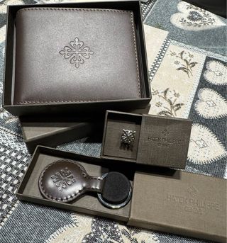 Patek Philippe Accessori Set Marrone