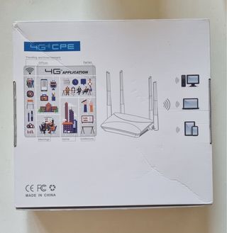 Router WiFi 4G CPE Blanco