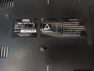 Consola Sega Mega Drive 1 + 2 Mandos Originales