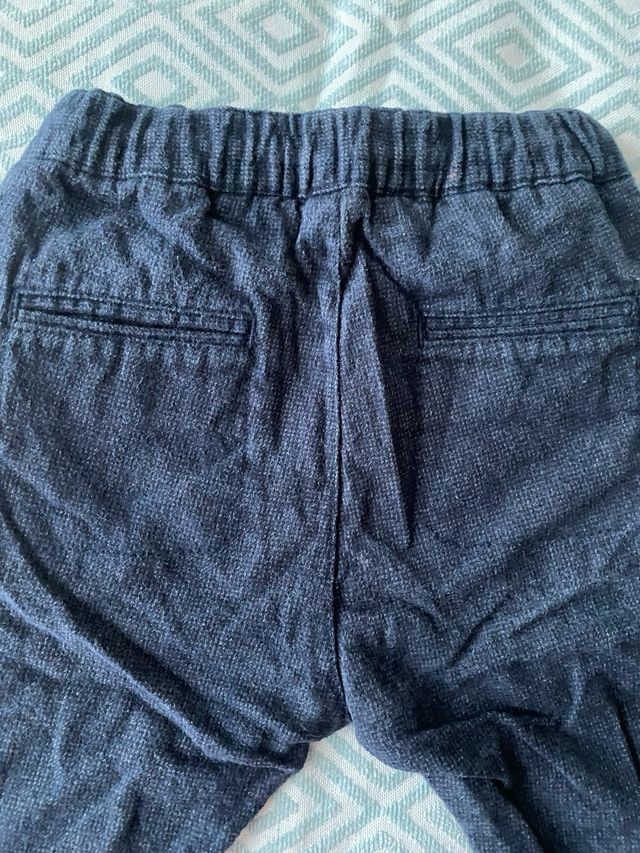 Pantalón niño azul Zara