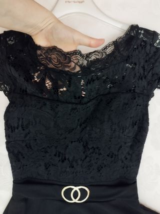 Vestito elegante nero 