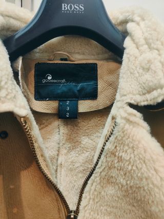 Chaqueta GOOSECRAFT Talla M L Cazadora piel xwz