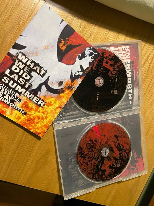 DVD Robbie Williams: What We Did Last Summer.