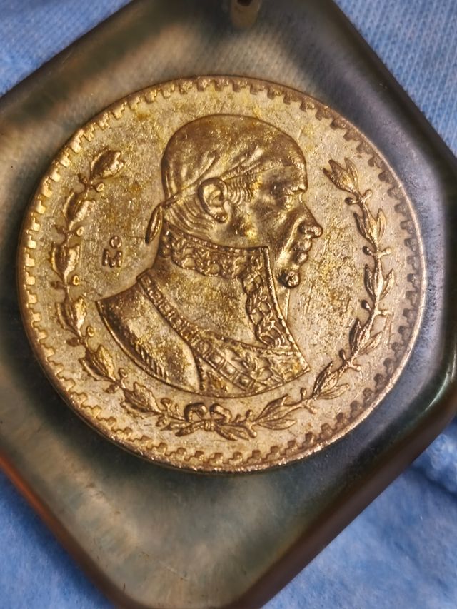Llavero Moneda Antigua año 1965