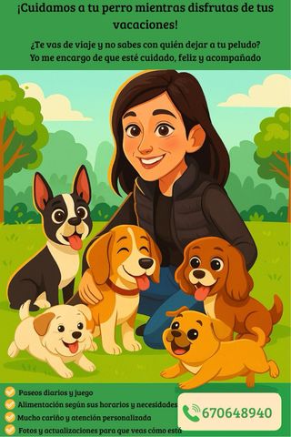 Cuidadora de perros 