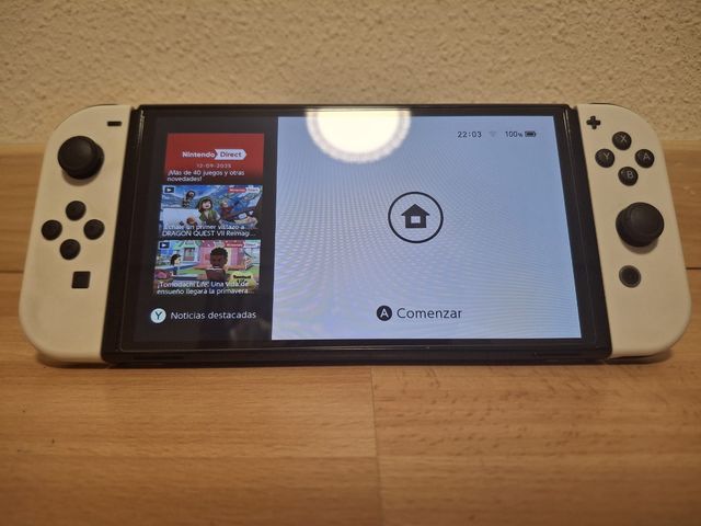 Nintendo Switch OLED+2 mandos originales adicional