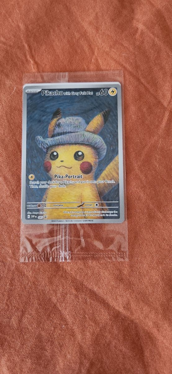 Pikachu Grey Felt Hat