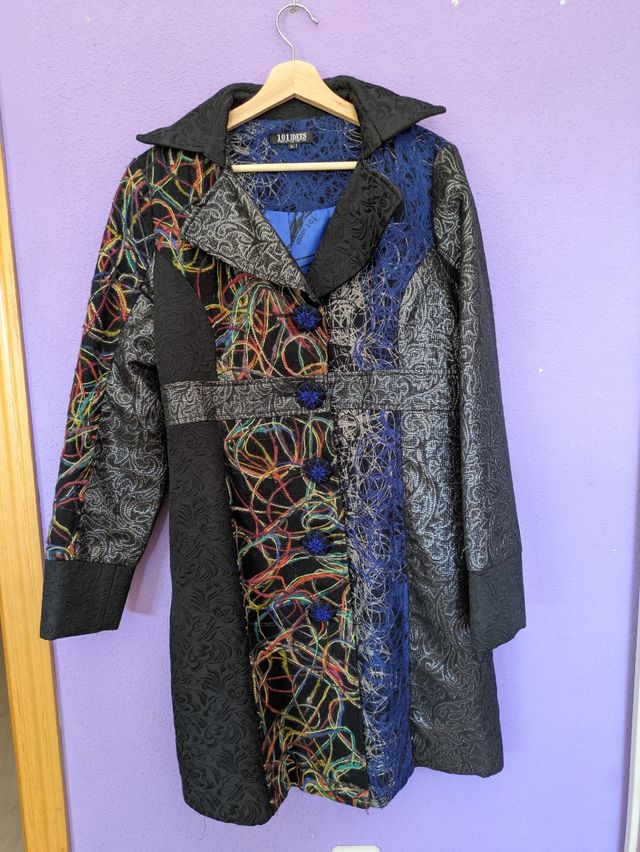 101 IDEAS Cappotto multicolore Taglia L