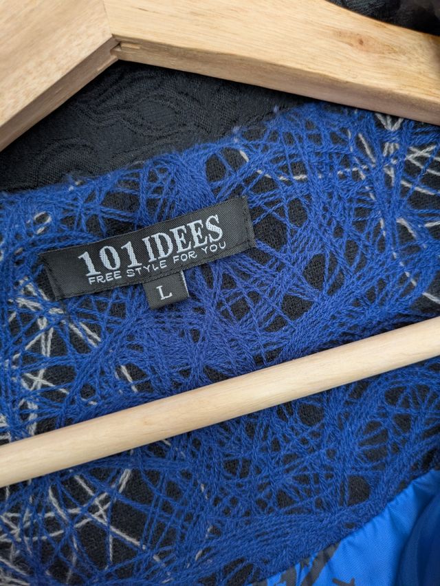 101 IDEAS Cappotto multicolore Taglia L